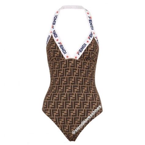 plus size fendi bathing suit